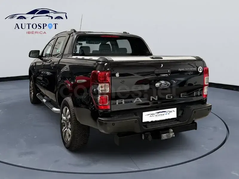 Usado Ford Ranger Wildtrack 200 CV (147 kW) 2015 Negro Pickup/Camioneta