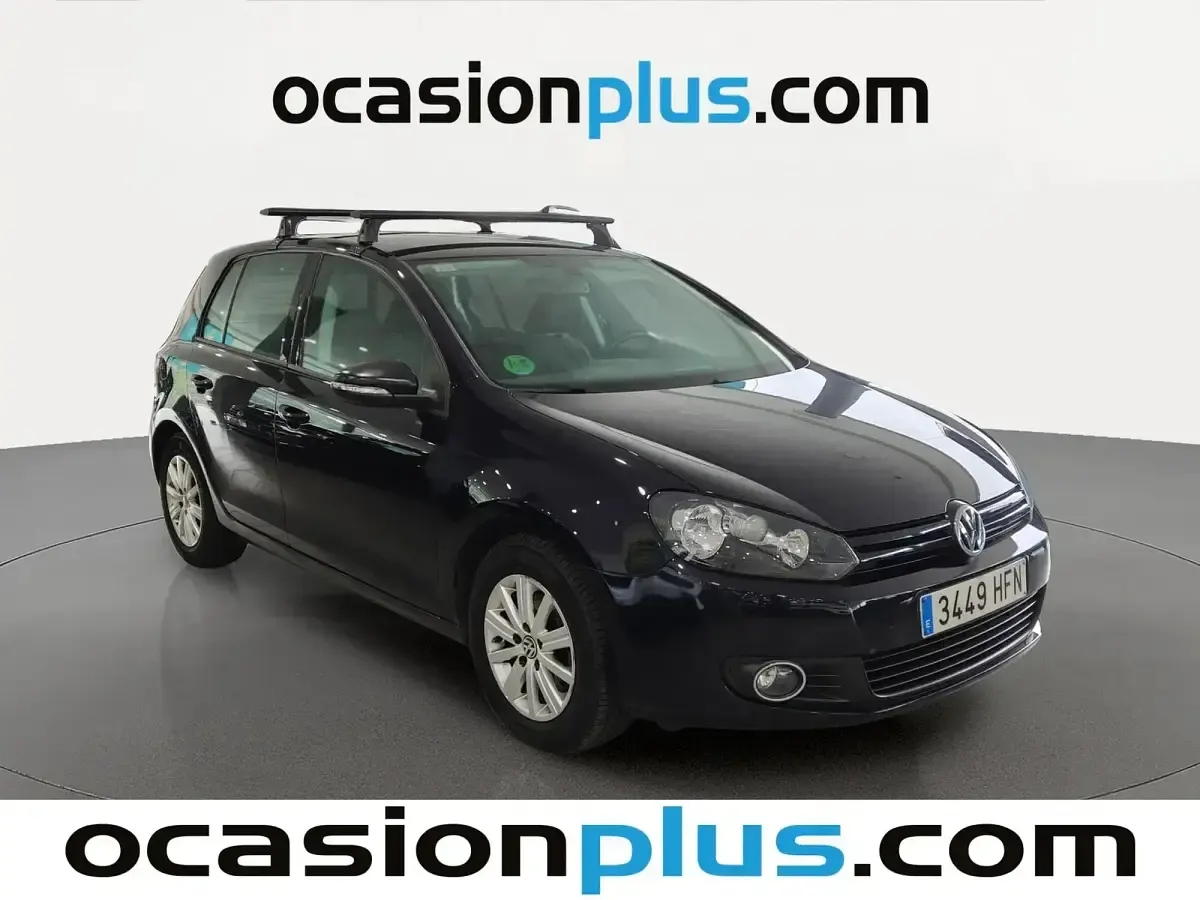 Usado VW Golf VI Advance 122 CV (89 kW) 2011 Negro Utilitario