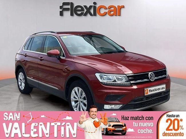 Rojo Usado 2016 VW Tiguan Advance SUV | 18.290 € (Precio justo) - Imagen 1/4