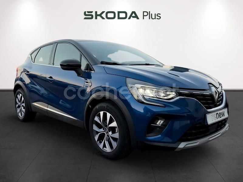 Azul Usado 2021 Renault Captur Intens SUV | 18.250 € (Precio justo) - Imagen 1/4