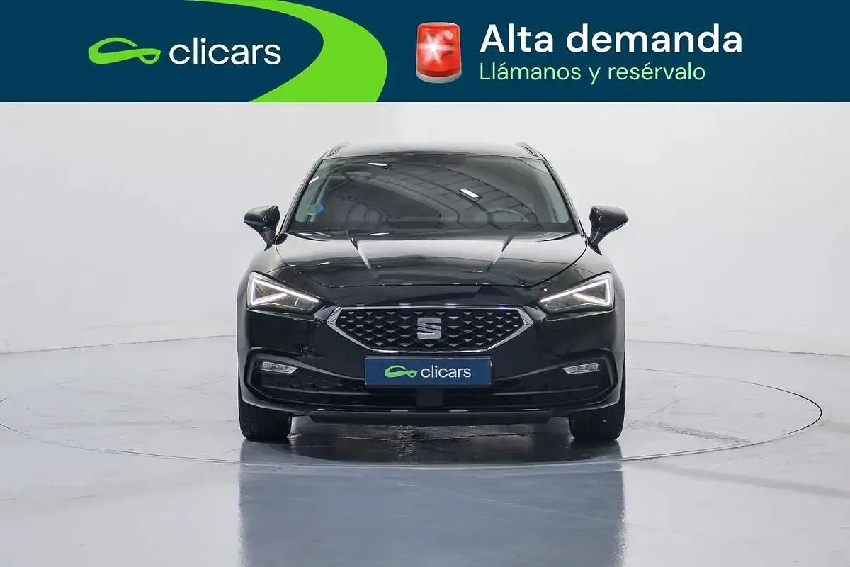 Käytetty Seat Leon ST XCELLENCE 150 HP (110 kW) 2021 Musta Farmari