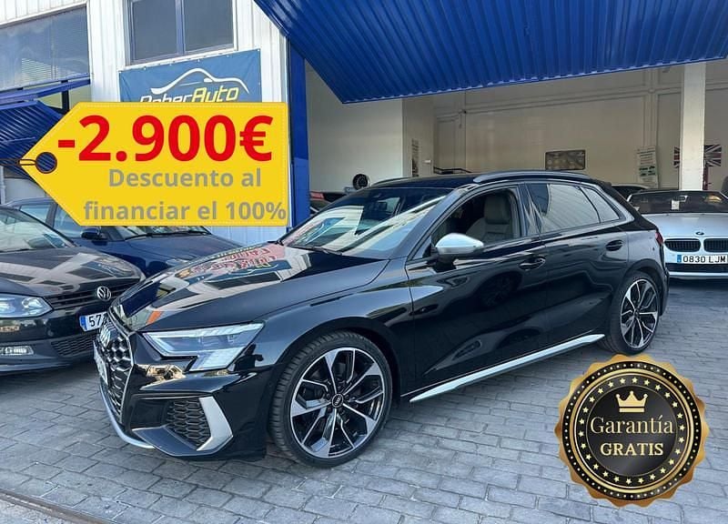 Usado Audi S3 310 CV (228 kW) 2021 Negro Berlina