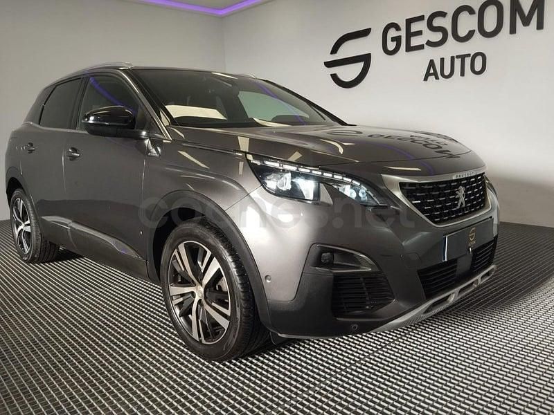 Usado Peugeot 3008 GT-line 130 CV (95 kW) 2018 Gris / plata SUV