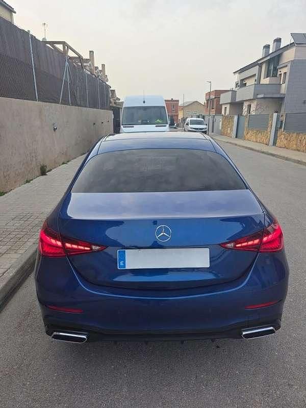 Usado Mercedes C200 204 CV (150 kW) 2022 Azul Berlina