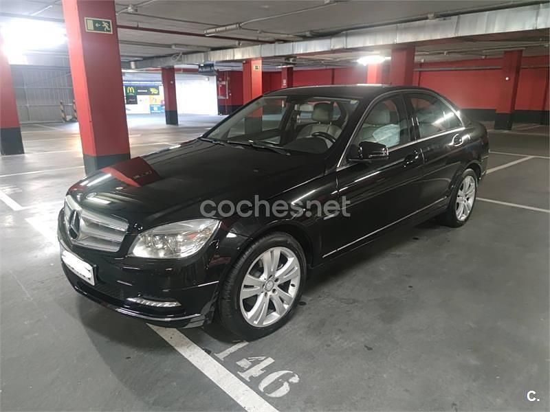 Negro Usado 2011 Mercedes C220 Avantgarde Berlina | 7500 € (Buen precio) - Imagen 1/4