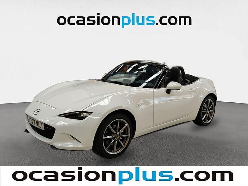 Usado Mazda MX5 Exclusive-Line 184 CV (135 kW) 2023 Blanco Descapotable