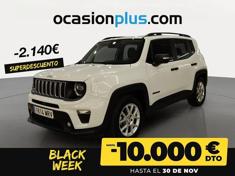 Blanco Usado 2024 Jeep Renegade Limited SUV | 22.990 € (Precio justo) - Imagen 1/4