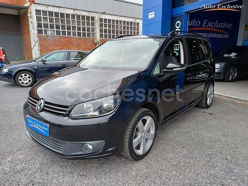 Usado VW Touran Edition 105 CV (77 kW) 2014 Negro Monovolumen