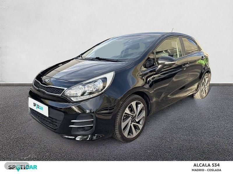 Usado Kia Rio 75 CV (55 kW) 2016 Negro Berlina