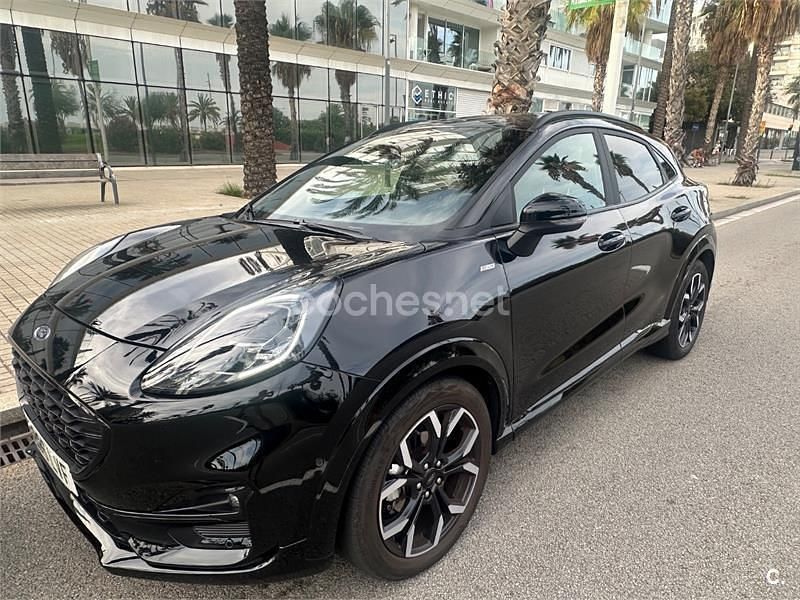Negro Usado 2021 Ford Puma ST-Line X SUV | 16.000 € (Buen precio) - Imagen 1/4