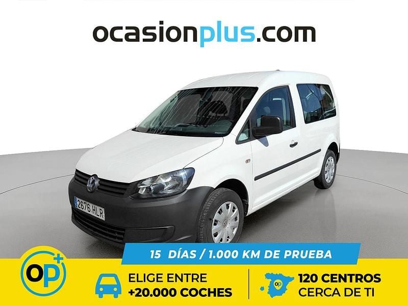 Usado VW Caddy 102 CV (75 kW) 2012 Blanco Monovolumen