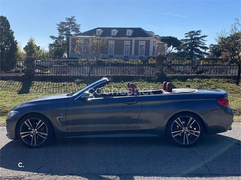 Gris / plata Usado 2015 BMW 420 Descapotable | 30.000 € - Imagen 1/4