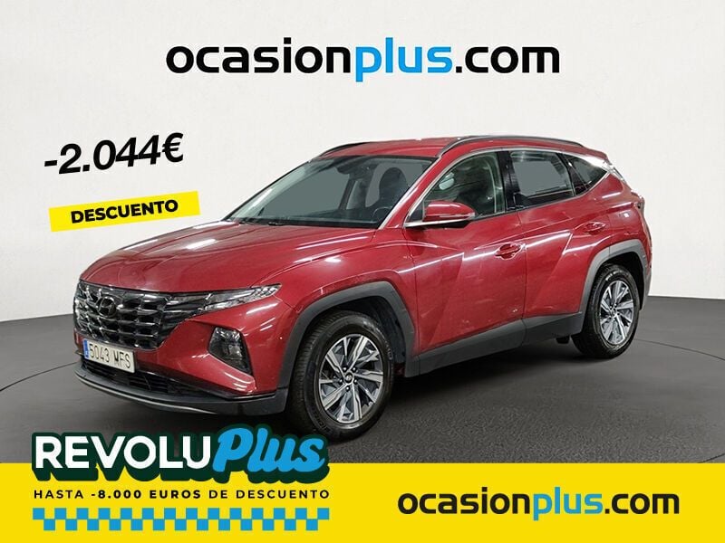 Rojo Usado 2023 Hyundai Tucson SUV | 22.090 € (Precio justo) - Imagen 1/4