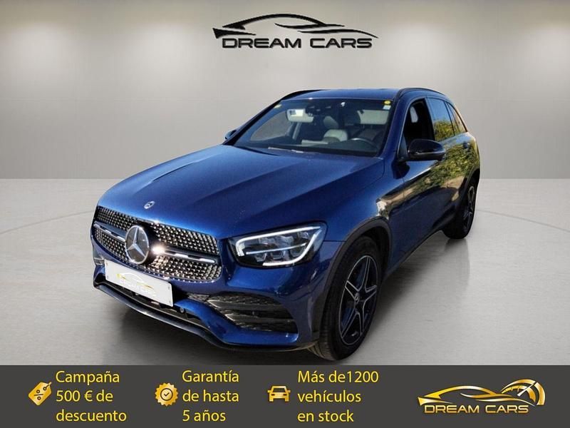Azul Usado 2020 Mercedes GLC43 AMG SUV | 34.990 € - Imagen 1/4