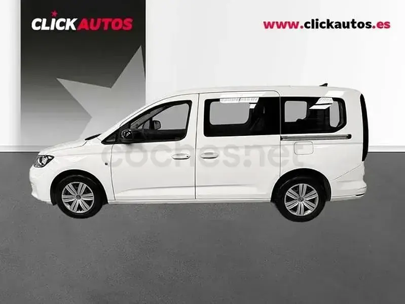 Usado VW Caddy 102 CV (75 kW) 2025 Blanco Monovolumen