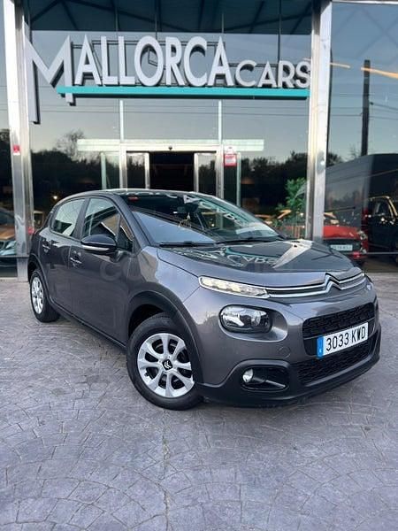 Usado Citroën C3 Feel 82 CV (60 kW) 2019 Gris / plata Utilitario