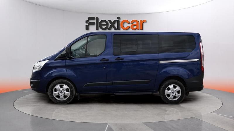 Usado Ford Transit Custom Trend 130 CV (95 kW) 2017 Azul Familiar
