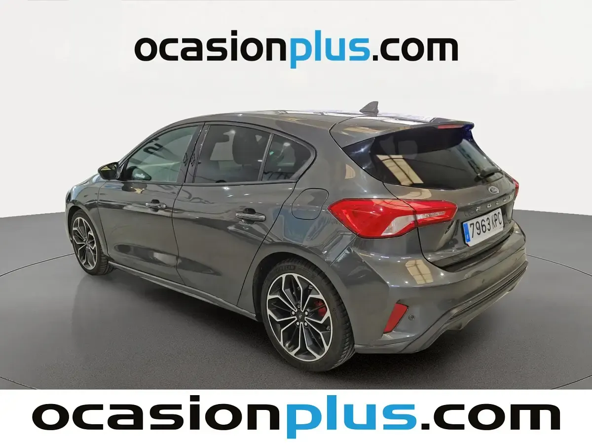 Brugt Ford Focus ST-Line 125 HK (91 kW) 2018 Grå Hatchback