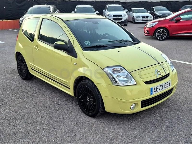 Usado Citroën C2 VTR Sport 70 CV (51 kW) 2008 Amarillo Utilitario