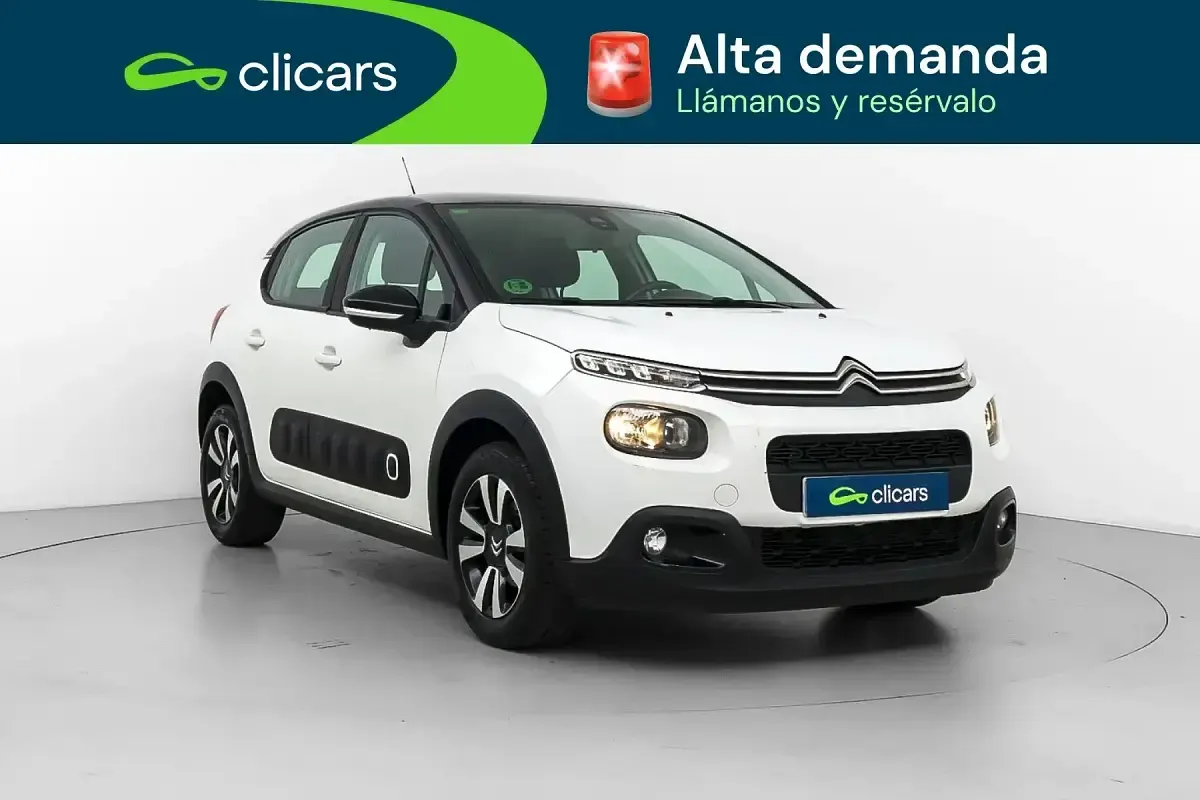 Usado Citroën C3 Feel 83 CV (61 kW) 2019 Blanco Utilitario