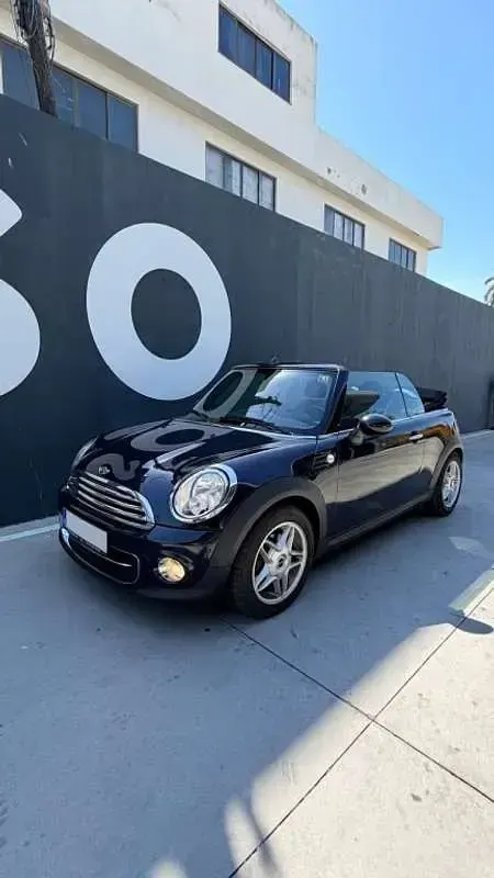 Usado Mini Cooper Cabriolet 122 CV (89 kW) 2012 Azul Descapotable
