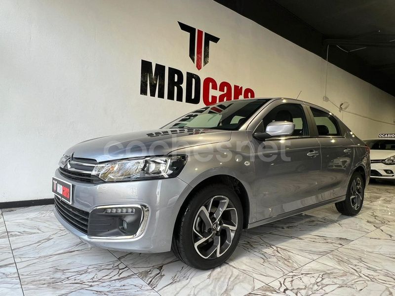 Gris / plata Usado 2019 Citroën C-Elysee I PureTech Berlina | 9900 € (Un poco caro) - Imagen 1/4