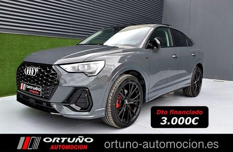 Usado Audi Q3 Sportback S-Line 150 CV (110 kW) 2020 Gris / plata SUV