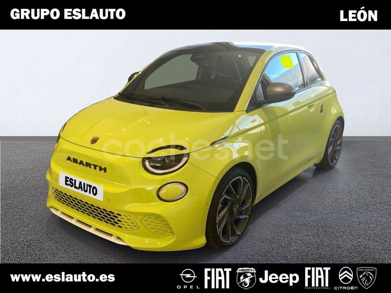 Verde (verde acido) Nuevo 2024 Abarth 500e Turismo Utilitario | 28.899 € - Imagen 1/1