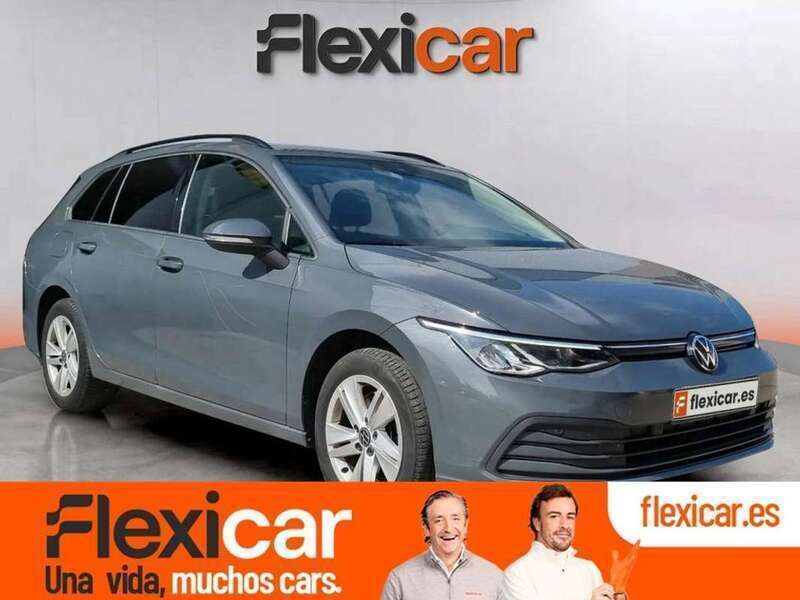 Amarillo Usado 2021 VW Golf VIII Familiar | 15.890 € (Buen precio) - Imagen 1/4