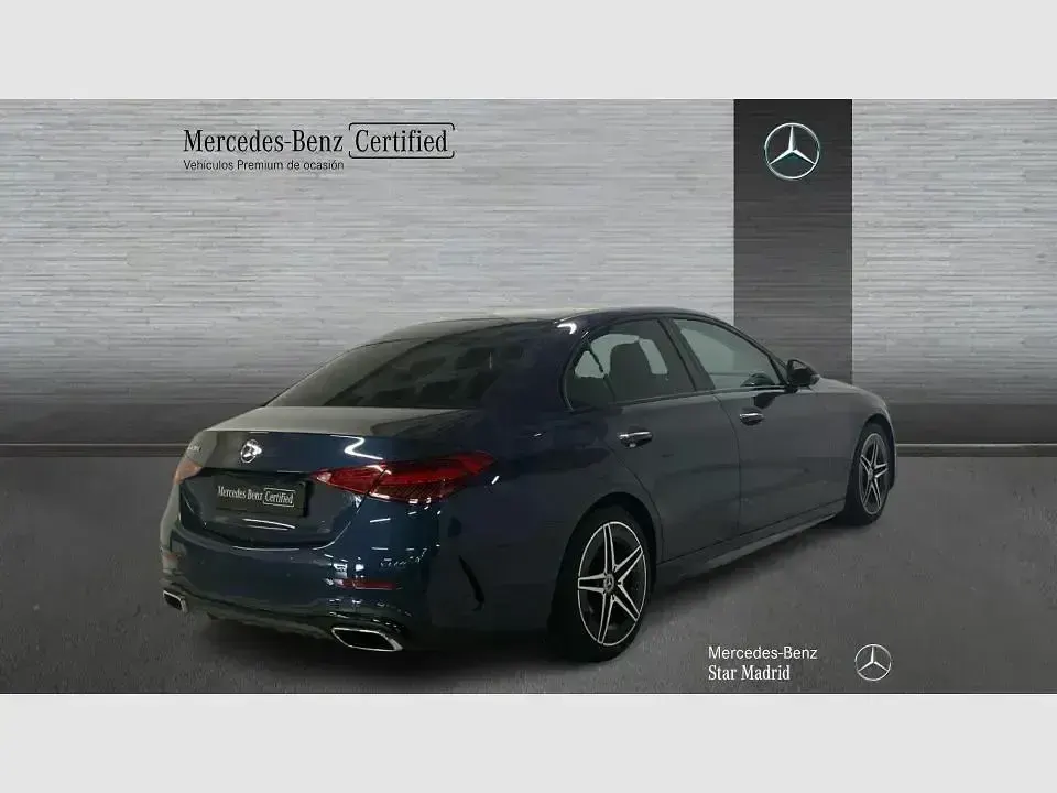 Usado Mercedes C220 200 CV (147 kW) 2023 Azul Berlina
