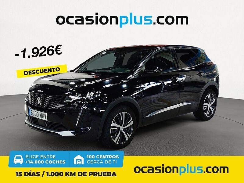Negro Usado 2023 Peugeot 3008 Allure SUV | 20.290 € (Precio justo) - Imagen 1/4