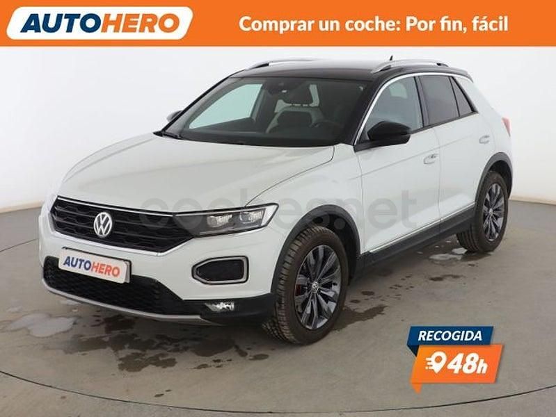 Usado VW T-Roc Sportline 150 CV (110 kW) 2018 Blanco SUV