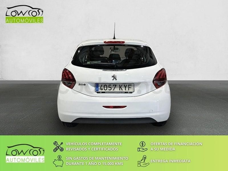 Usado Peugeot 208 Active 99 CV (72 kW) 2019 Blanco Utilitario