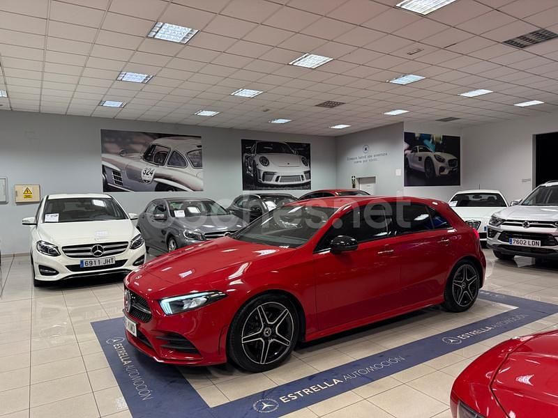 Rojo Usado 2018 Mercedes A180 Berlina | 24.900 € (Caro) - Imagen 1/4