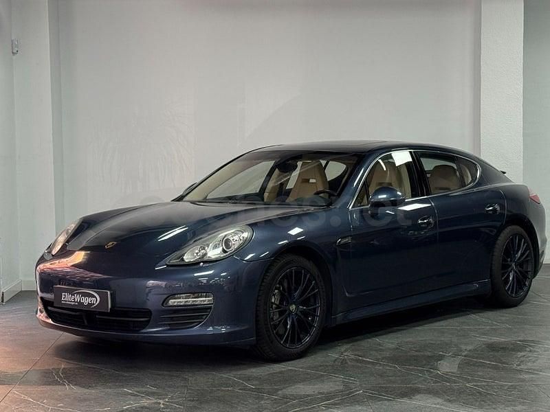 Usado Porsche Panamera S 400 CV (294 kW) 2011 Azul Berlina