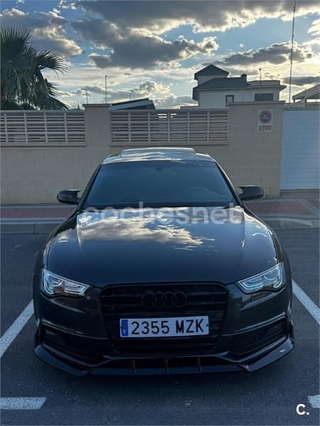 Usado Audi A5 Sportback S-Line 177 CV (130 kW) 2014 Negro Utilitario