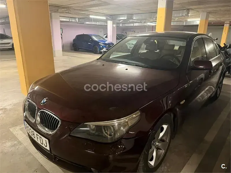 Usado BMW 525 177 CV (130 kW) 2006 Granate Berlina