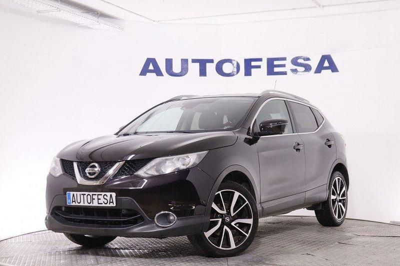 Negro Usado 2017 Nissan Qashqai Tekna SUV | 14.350 € (Precio justo) - Imagen 1/4