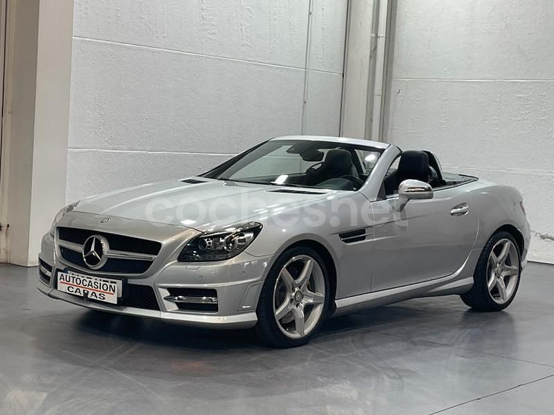 Gris / plata Usado 2011 Mercedes SLK250 Descapotable | 19.800 € (Precio justo) - Imagen 1/4