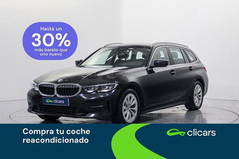Negro Usado 2020 BMW 318 Familiar | 18.990 € (Precio justo) - Imagen 1/4