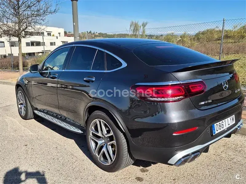 Usado Mercedes GLC63 AMG 476 CV (350 kW) 2019 Negro SUV