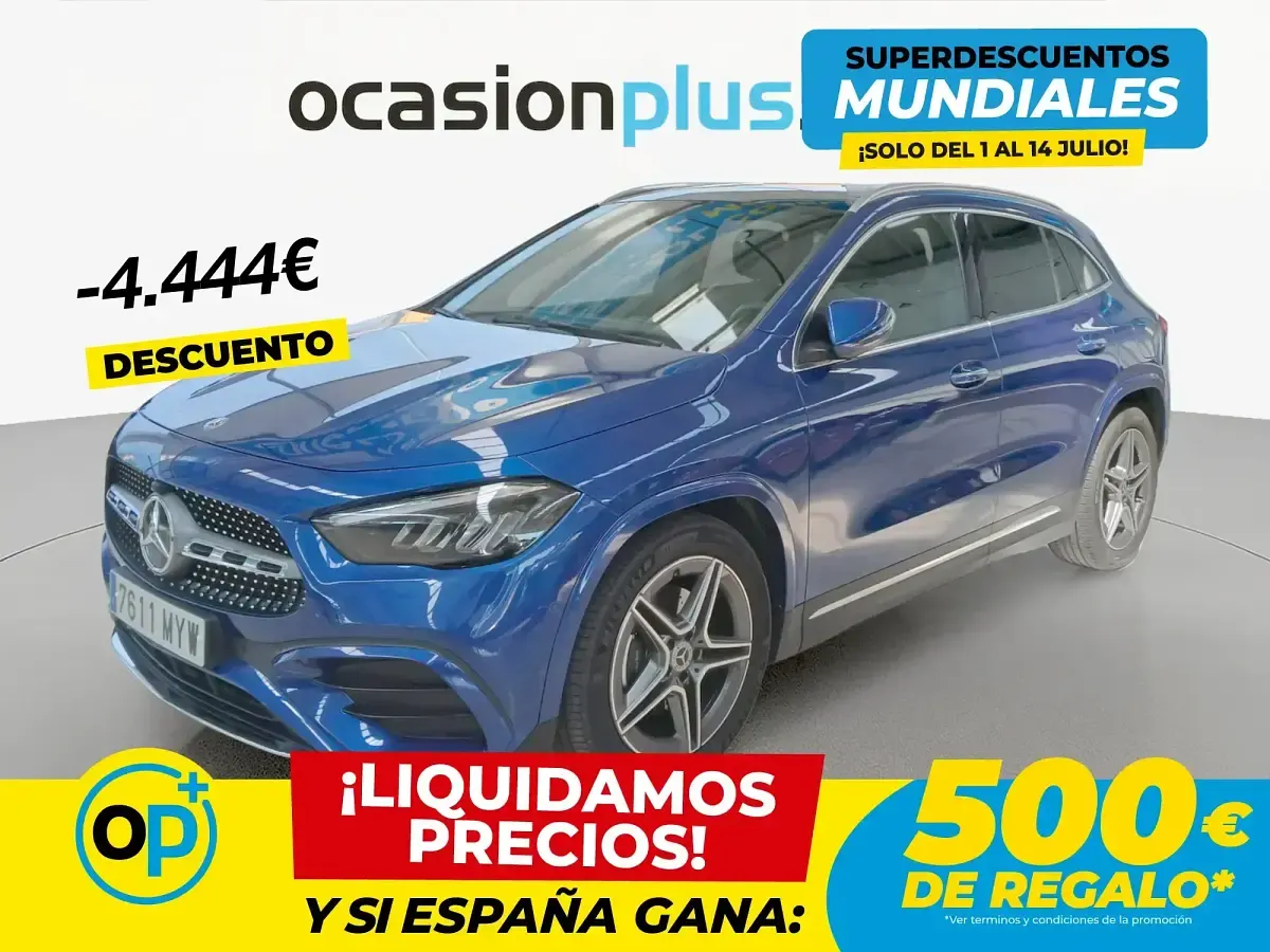 Usado Mercedes GLA200 150 CV (110 kW) 2025 Azul SUV