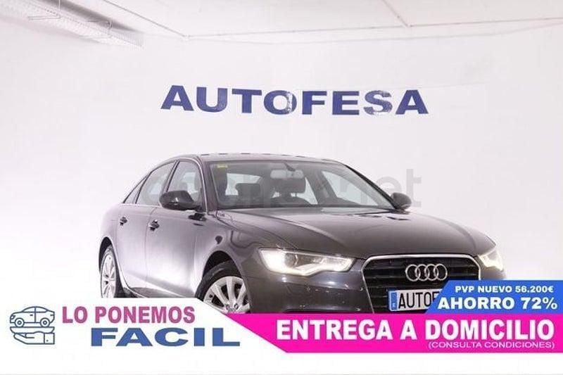 Usado Audi A6 Advanced 177 CV (130 kW) 2014 Negro Berlina