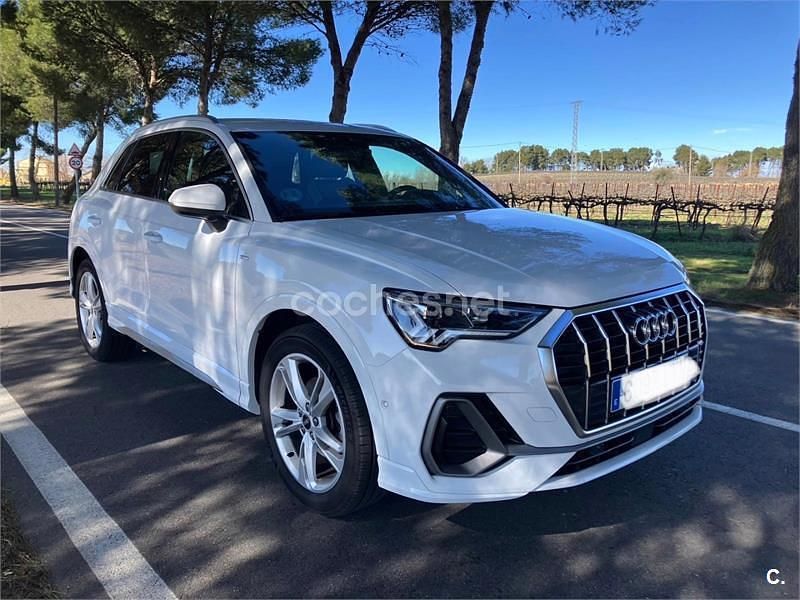 Usado Audi Q3 S-Line 150 CV (110 kW) 2022 Blanco SUV