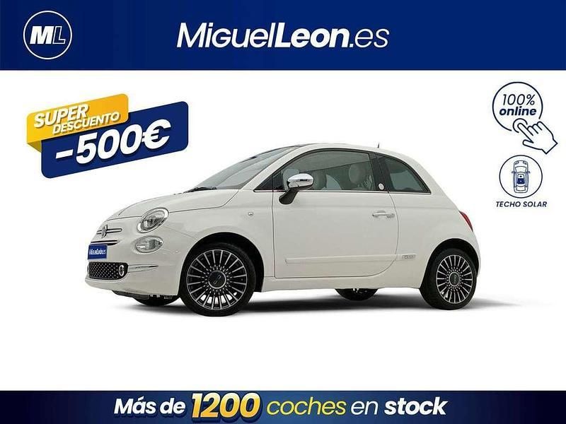 Blanco Usado 2018 Fiat 500 Mirror Utilitario | 7985 € (Precio justo) - Imagen 1/3