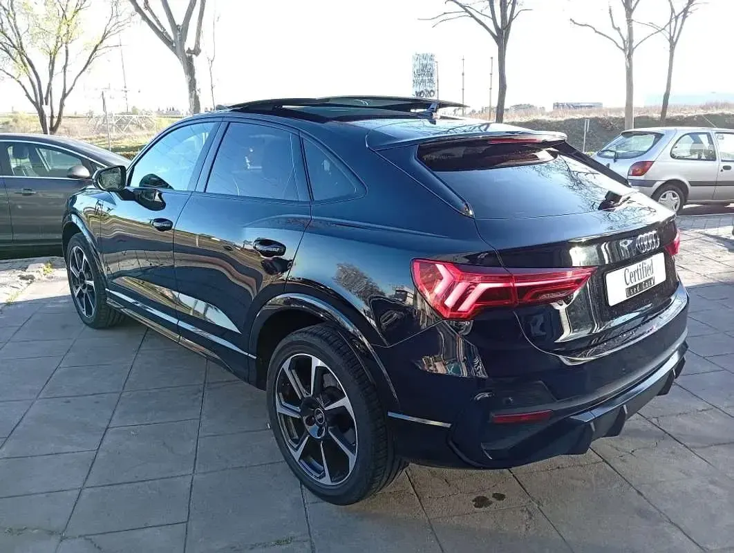 Usado Audi Q3 Sportback S-Line 150 CV (110 kW) 2021 Negro SUV