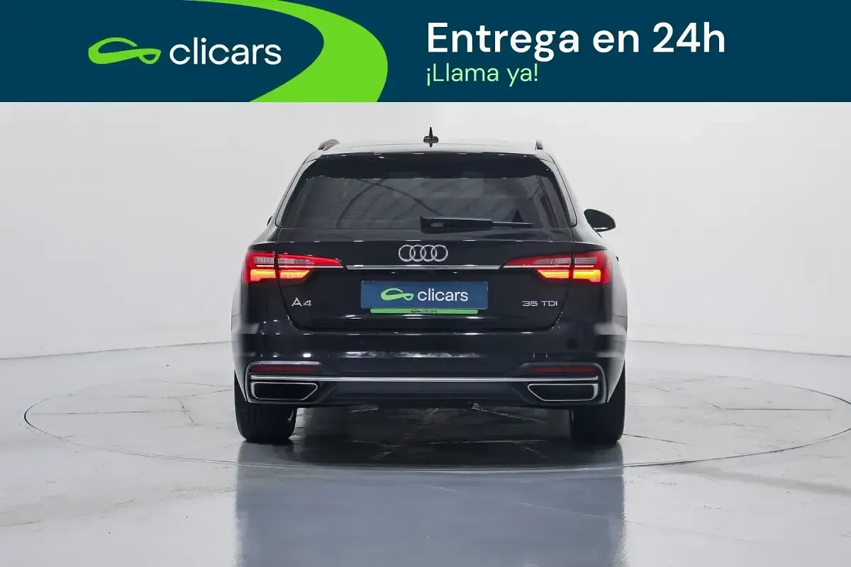 Usado Audi A4 Advanced 163 CV (119 kW) 2020 Negro Familiar