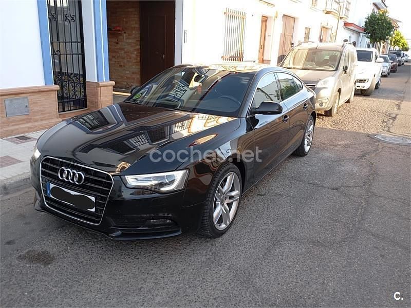 Negro Usado 2014 Audi A5 Sportback Utilitario | 12.700 € (Super precio) - Imagen 1/4