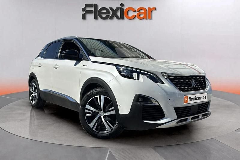 Blanco Usado 2017 Peugeot 3008 GT-line Monovolumen | 13.990 € (Precio justo) - Imagen 1/4