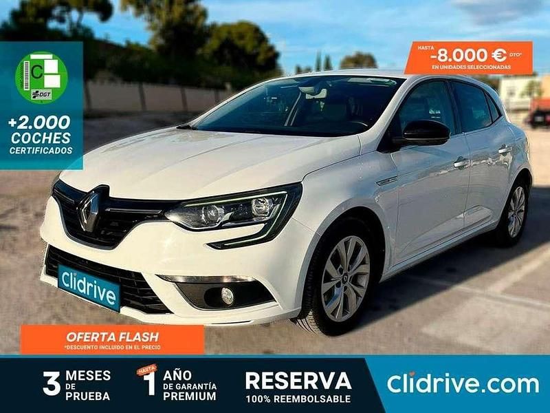 Usado Renault Mégane IV LIMITED 116 CV (85 kW) 2019 Blanco Utilitario